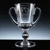 Balmoral Glass Sports Trophy Loving Cup 8 inch, Single, Gift Boxed